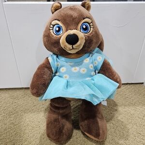 Sammy the Squirrel Build a Bear Plush Toy Great Wolf Lodge Girl Dress Stuffed 12